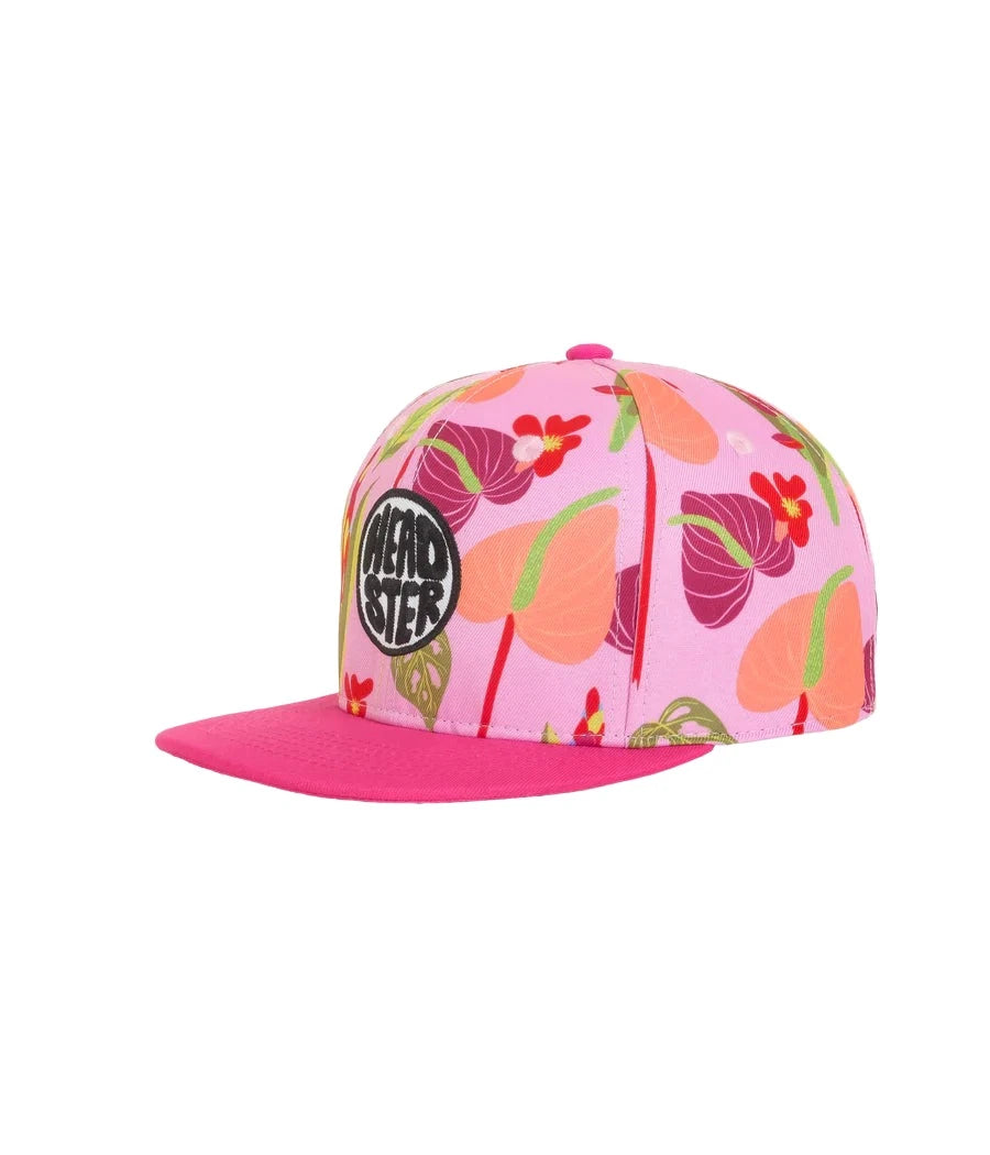 Headster Kids Paradise Cove Fuchsia Snapback Cap