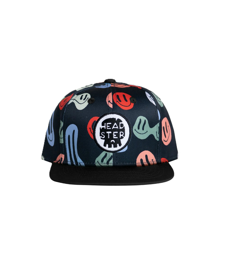 Headster Kids Peppy Black Snapback Cap