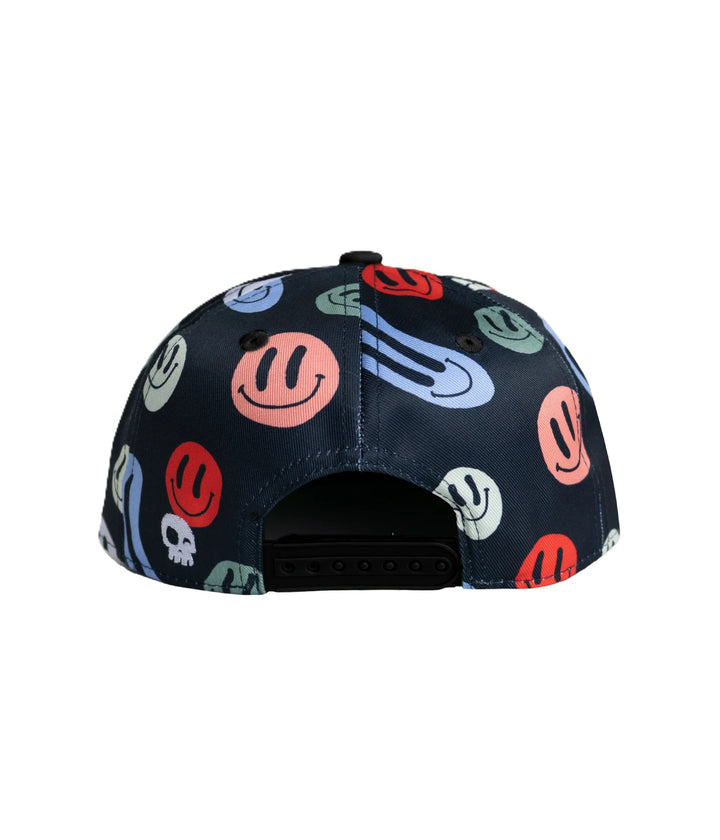 Headster Kids Peppy Black Snapback Cap