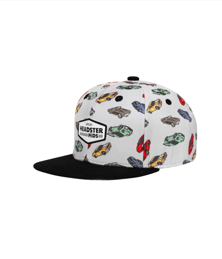 Headster Kids Pitstop White Sand Snapback