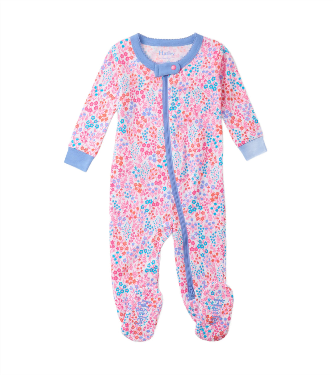 Hatley Footed Coverall (Ditsy Floral)