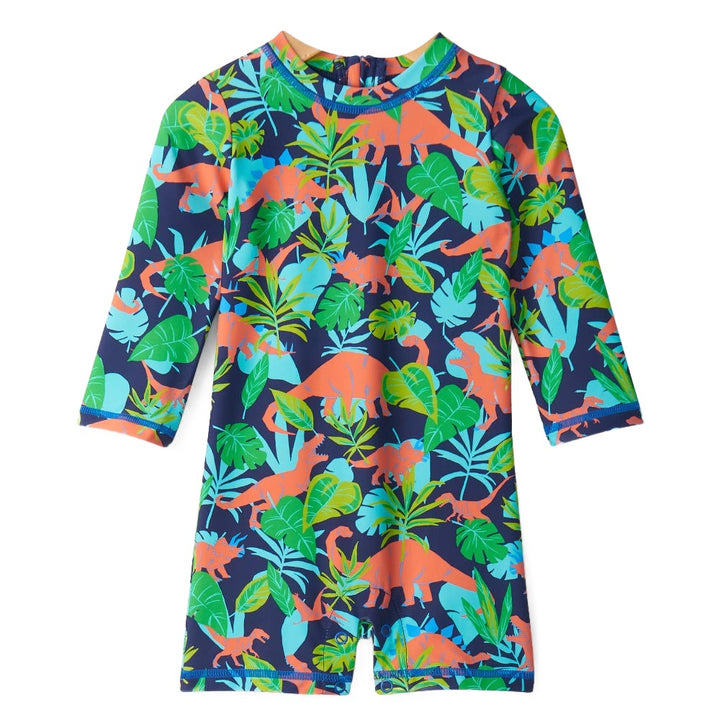 Hatley 1-Piece Rashguard (Dino Jungle)