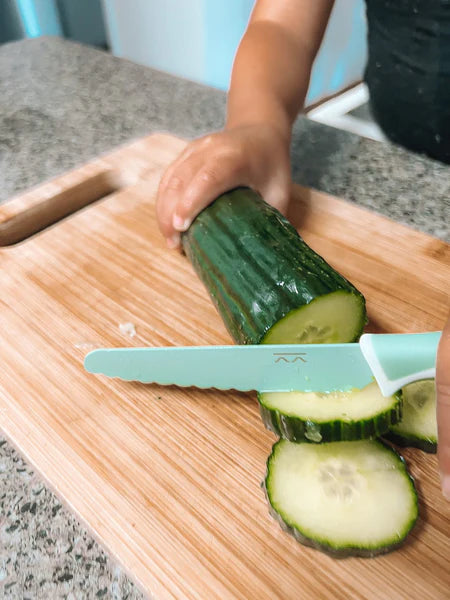 KiddiKutter Child Safe Knife (Sea Green)