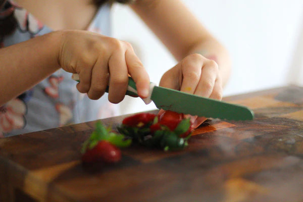 KiddiKutter Child Safe Knife (Sea Green)