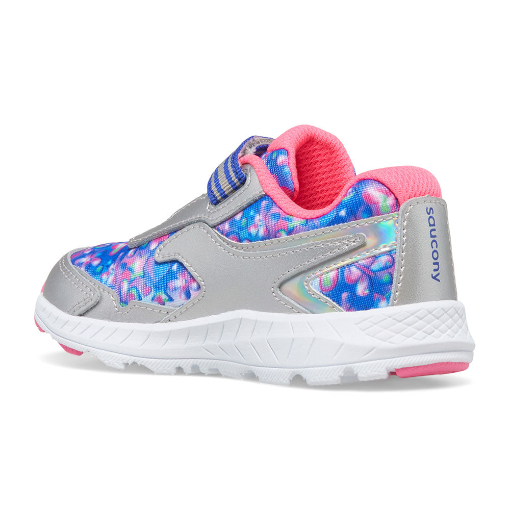 Saucony Ride 10 Sneaker (Silver/Pink)
