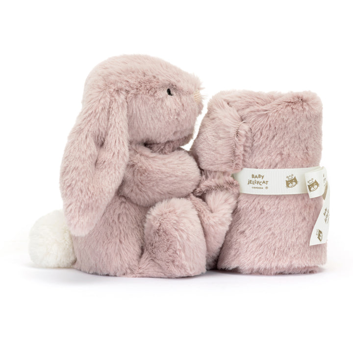 Jellycat Bashful Luxe Bunny Rosa Soother