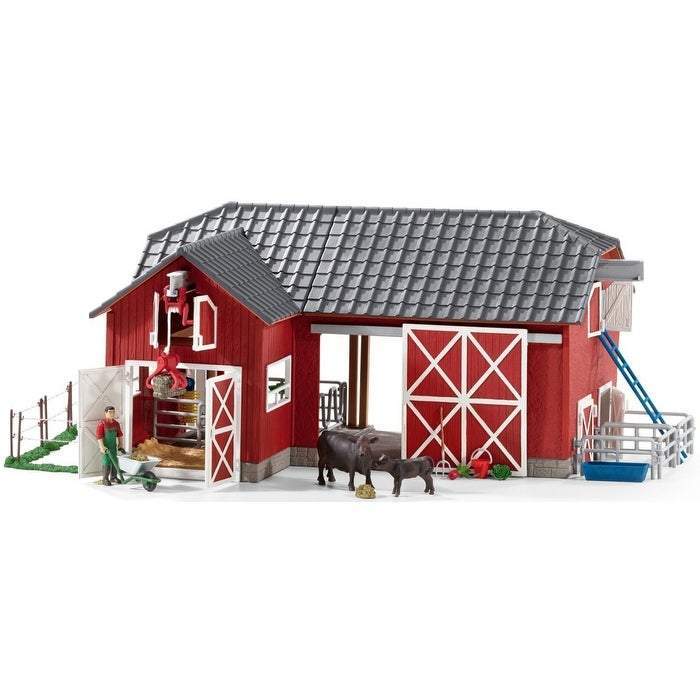 Schleich Large Farm with Black Angus - DISC-Toys & Learning-Schleich-024211-babyandme.ca