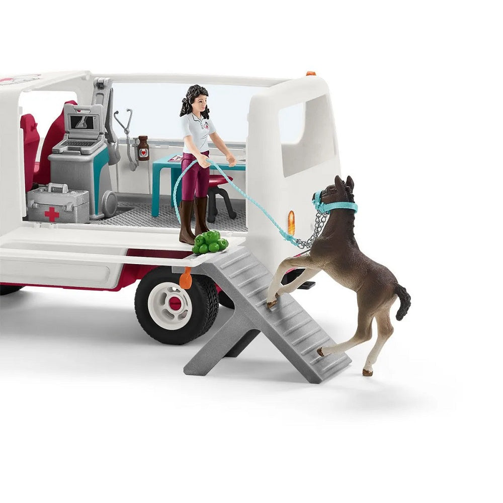 Schleich Mobile Vet with Hanoverian Foal-Toys & Learning-Schleich-031267-babyandme.ca