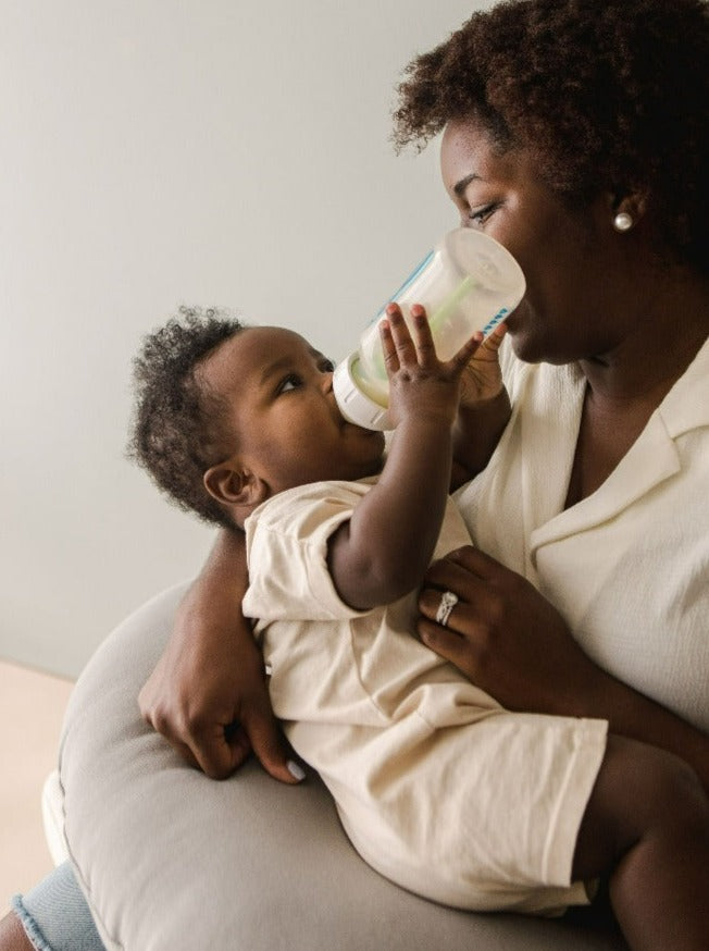 Snuggle Me Organic Feeding and Support Pillow-Stone-Feeding-Snuggle Me Organic-031949 STO-babyandme.ca