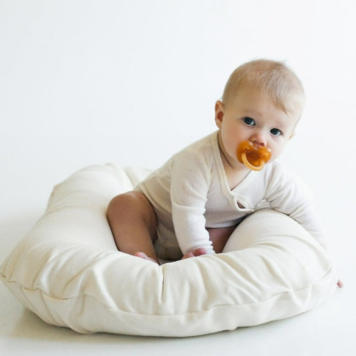 Snuggle Me Organic Infant Lounger Cover- Natural-Gear-Snuggle Me Organic-031948 NAT-babyandme.ca