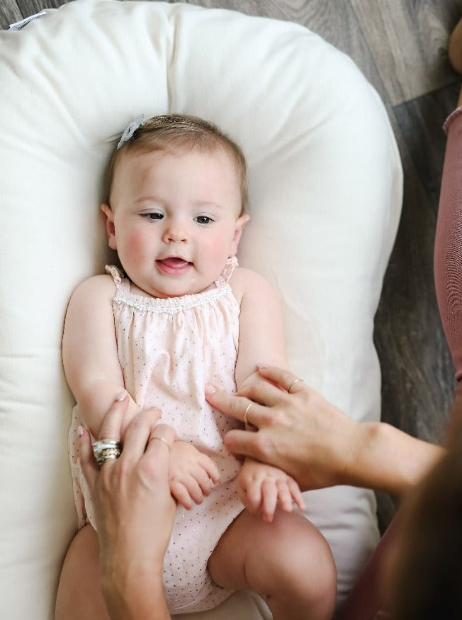 Snuggle Me Organic Infant Lounger Cover- Natural-Gear-Snuggle Me Organic-031948 NAT-babyandme.ca