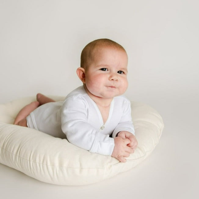 Snuggle Me Organic Infant Lounger- Natural-Gear-Snuggle Me Organic-031947 NAT-babyandme.ca