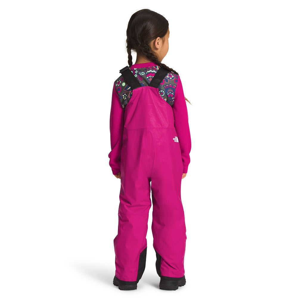 The North Face Kids Freedom Insulated Bib (Fuchsia Pink)-Apparel-The North Face--babyandme.ca