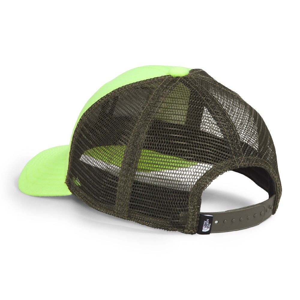 The North Face Kids' Mudder Trucker Hat (LED Yellow/New Taupe Green)-Apparel-The North Face--babyandme.ca