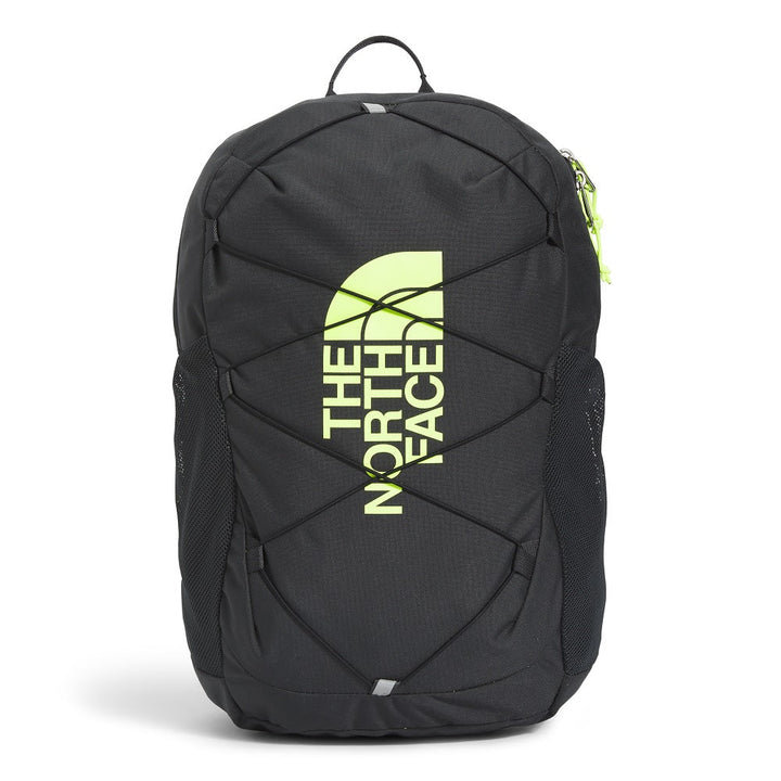 The North Face Youth Court Jester Backpack (Asphalt Grey/LED Yellow)-Apparel-The North Face-031316 AL-babyandme.ca