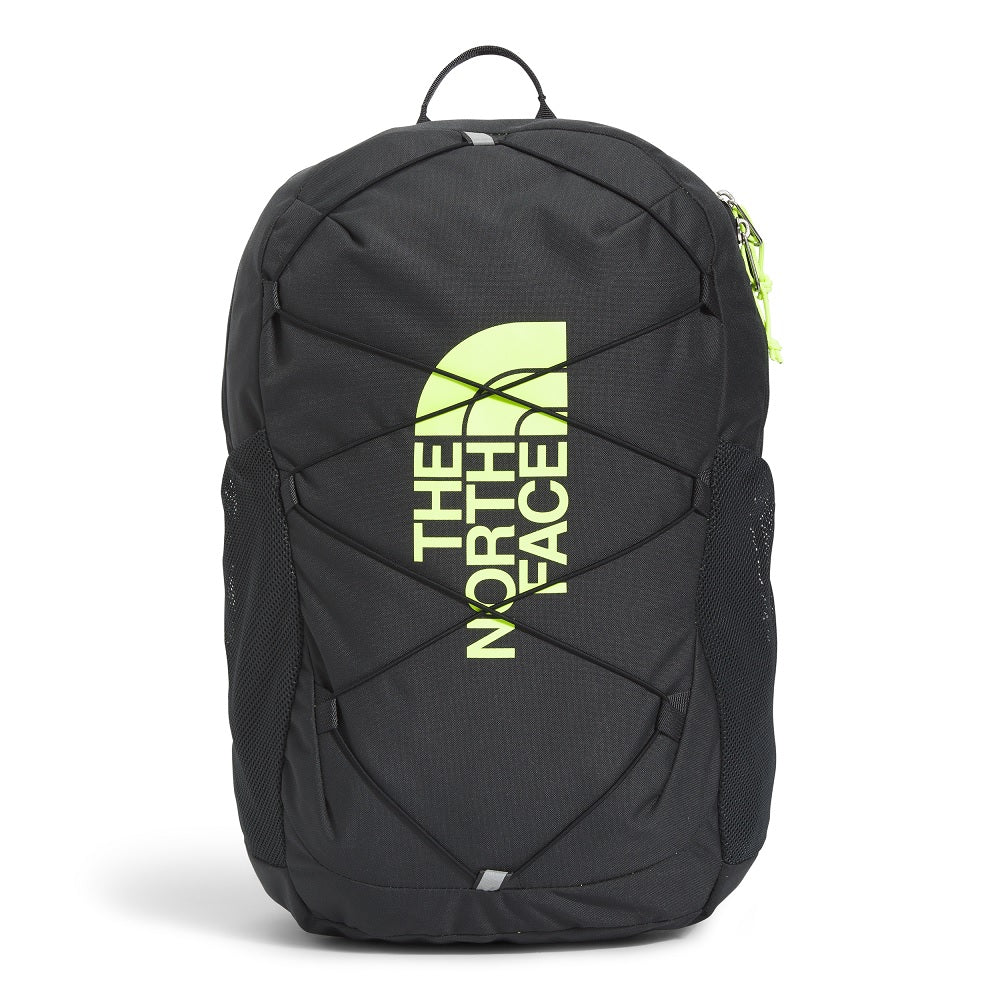 The North Face Youth Court Jester Backpack (Asphalt Grey/LED Yellow)-Apparel-The North Face-031316 AL-babyandme.ca