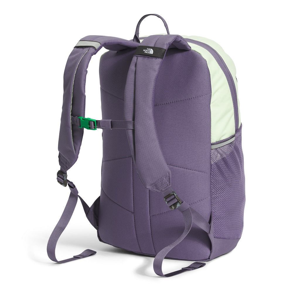 The North Face Youth Court Jester Backpack (Lunar Slate/Lime Cream)-Apparel-The North Face-031316 LL-babyandme.ca