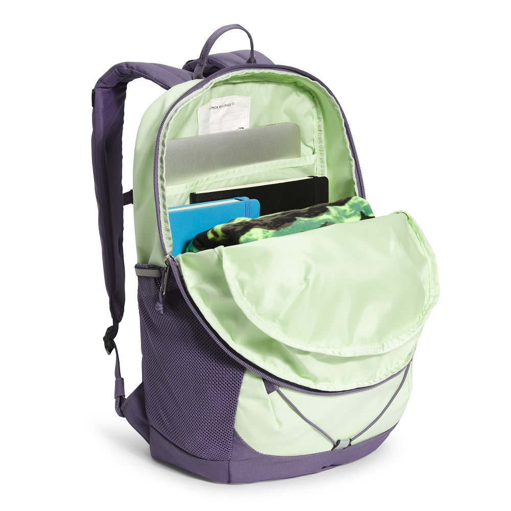 The North Face Youth Court Jester Backpack (Lunar Slate/Lime Cream)-Apparel-The North Face-031316 LL-babyandme.ca