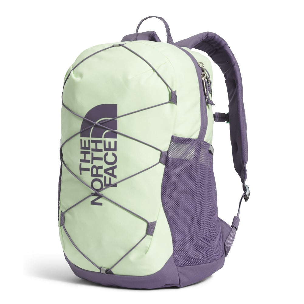 The North Face Youth Court Jester Backpack (Lunar Slate/Lime Cream)-Apparel-The North Face-031316 LL-babyandme.ca