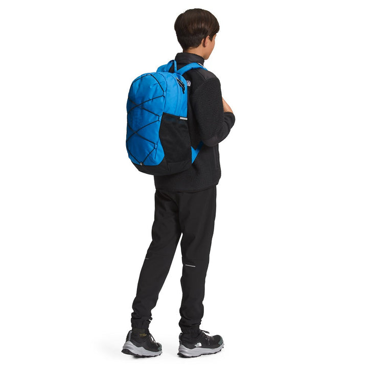 The North Face Youth Court Jester Backpack (Super Sonic Blue/TNF Black)-Apparel-The North Face-031316 SSB-babyandme.ca