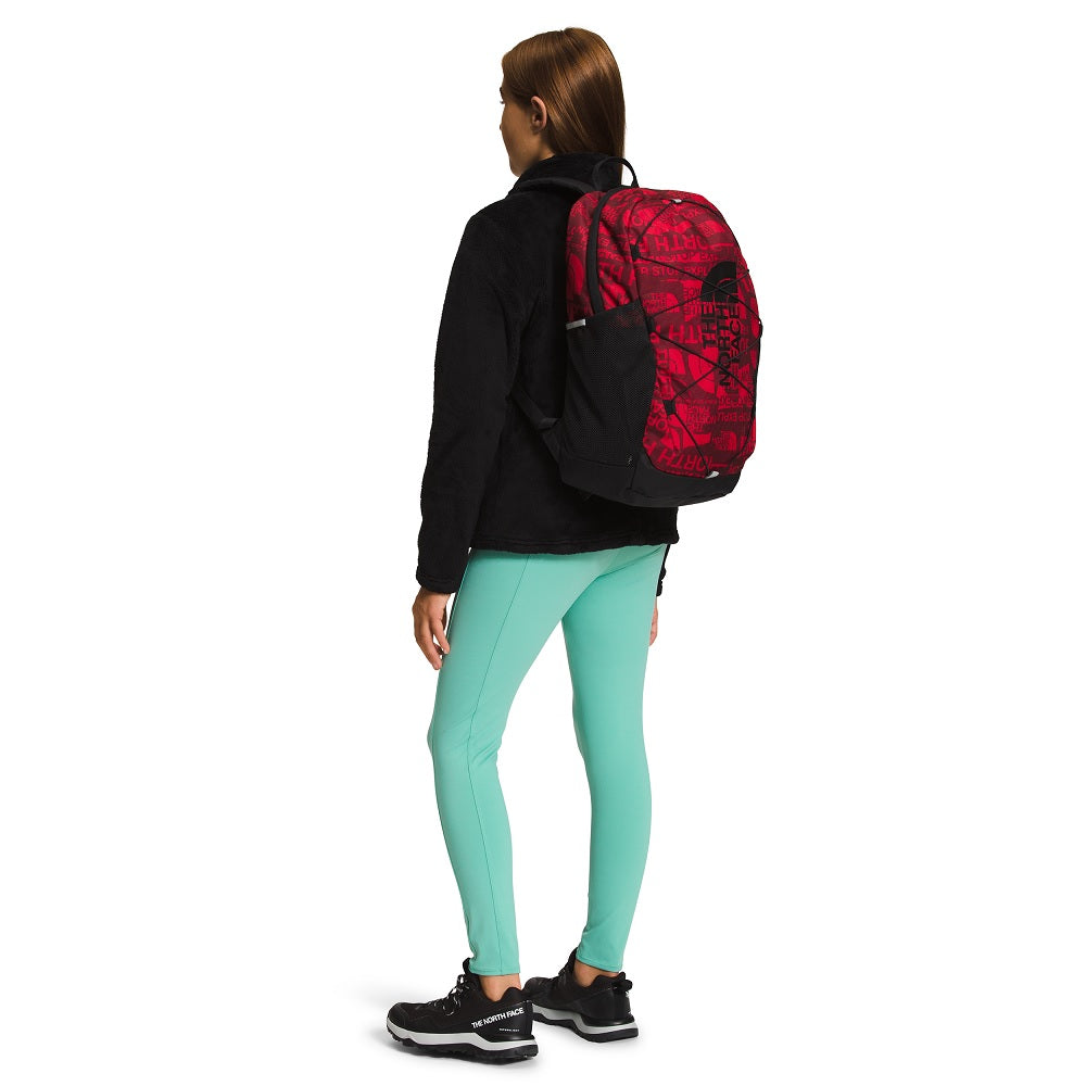 The North Face Youth Court Jester Backpack (TNF Red TNF Brand Proud/TNF Black)-Apparel-The North Face-031316 RB-babyandme.ca