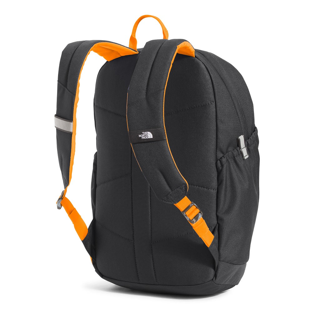 The North Face Youth Mini Recon Backpack (Asphalt Grey/Cone Orange)-Apparel-The North Face-031318 AC-babyandme.ca