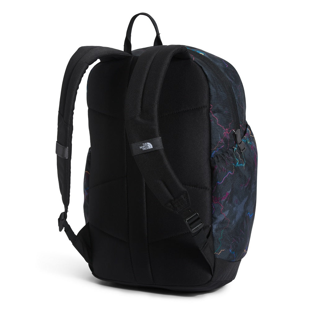 The North Face Youth Mini Recon Backpack (TNF Black Trail Glow/LED Yellow)-Apparel-The North Face-031318 BY-babyandme.ca