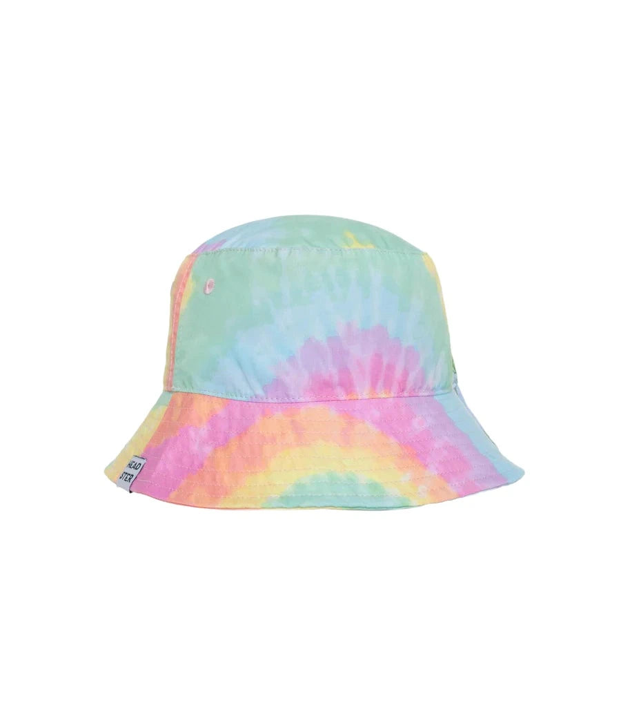 Headster Kids Tie Dye 2.0 Bucket Hat Smart Pink
