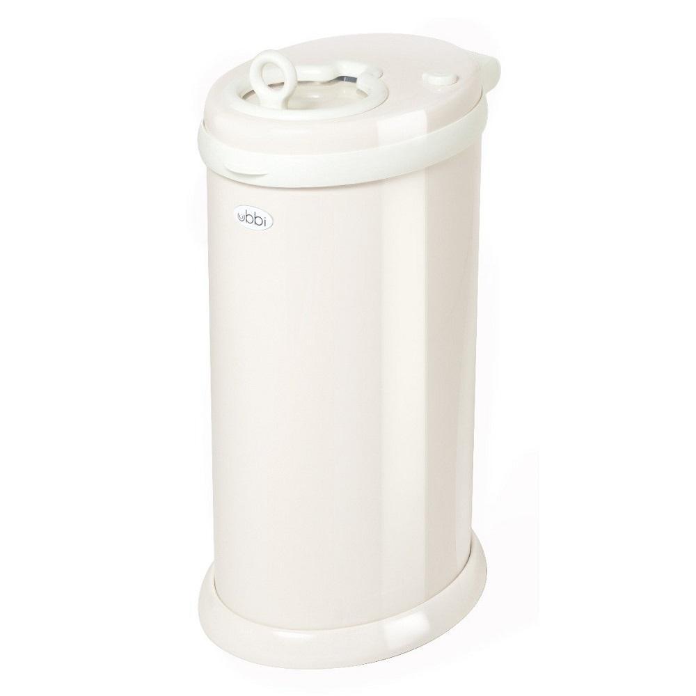 Ubbi Diaper Pail (Ivory) - IN STORE PICK-UP ONLY-Bath-Ubbi-005870 IV-babyandme.ca