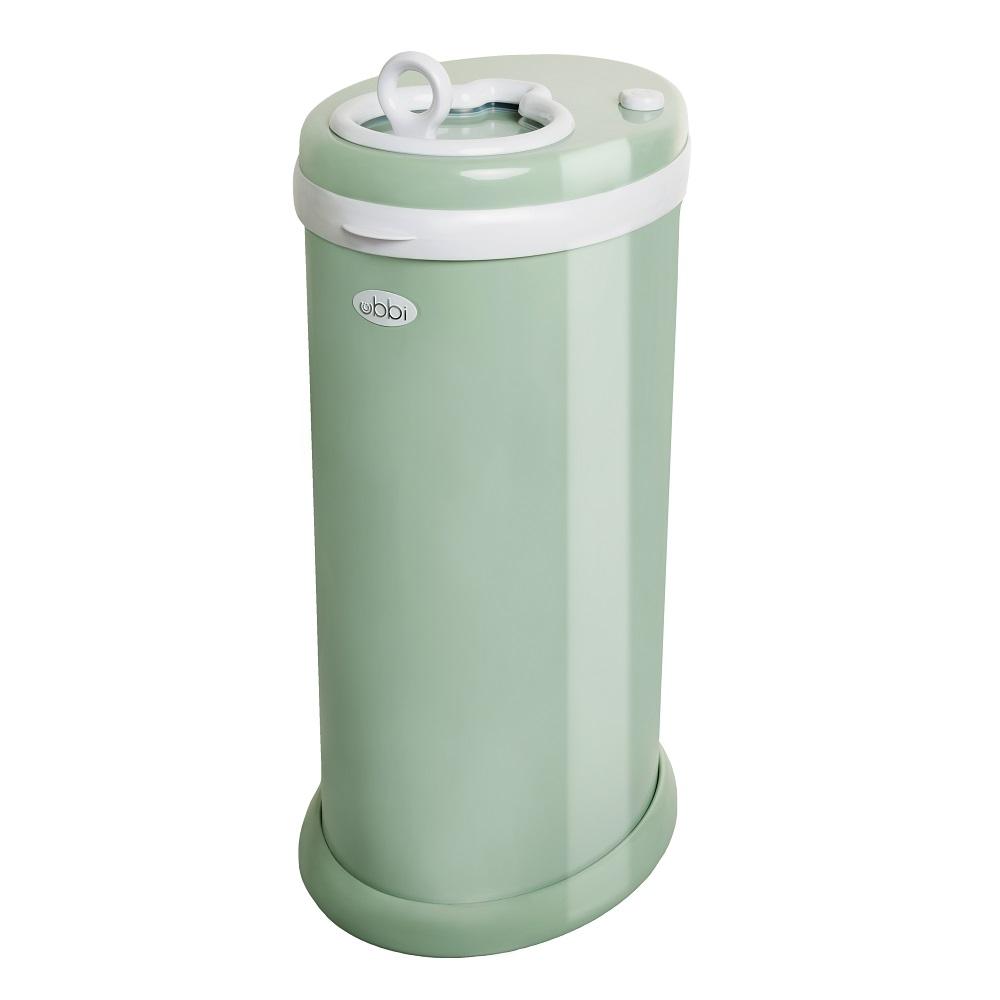 Ubbi Diaper Pail (Sage) - IN STORE PICK-UP ONLY-Bath-Ubbi-005870 SG-babyandme.ca