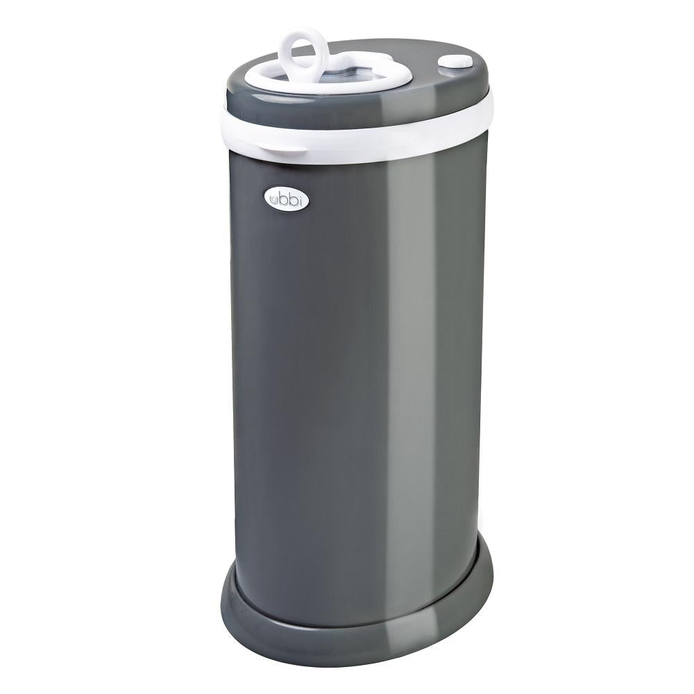 Ubbi Diaper Pail (Slate) - IN STORE PICK-UP ONLY-Bath-Ubbi-005870 SL-babyandme.ca