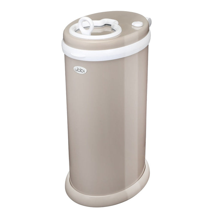 Ubbi Diaper Pail (Taupe) - IN STORE PICK-UP ONLY-Bath-Ubbi-005870 TP-babyandme.ca