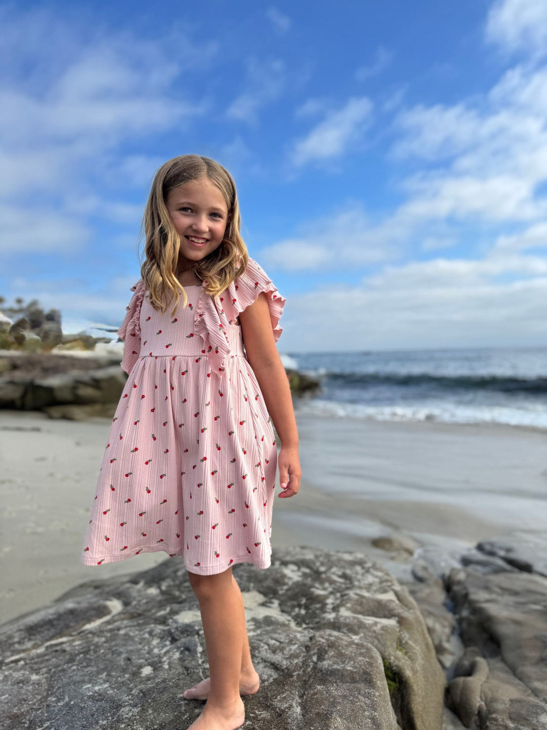 Vignette Pauline Dress (Pink Floral)
