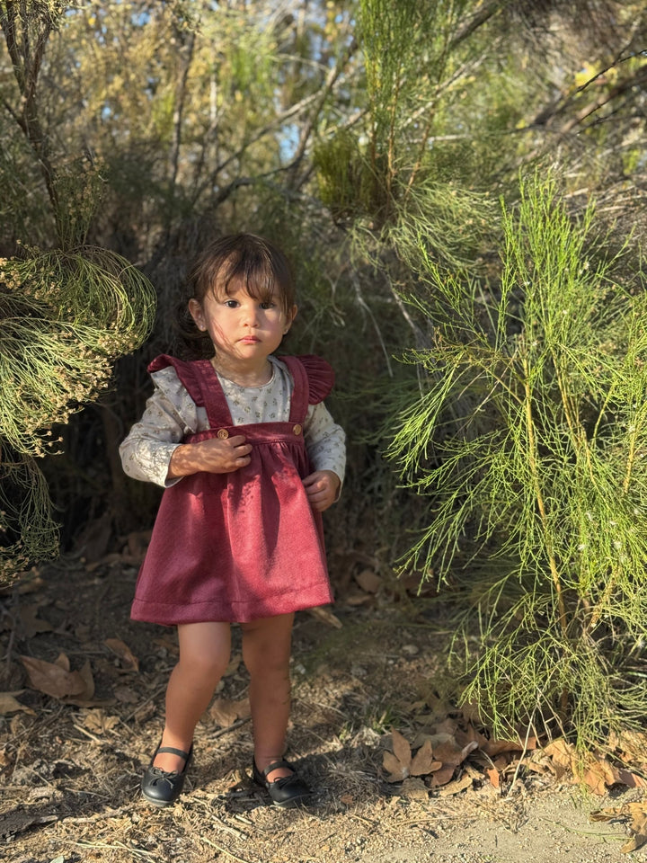 Vignette Brielle Pinafore (Berry)