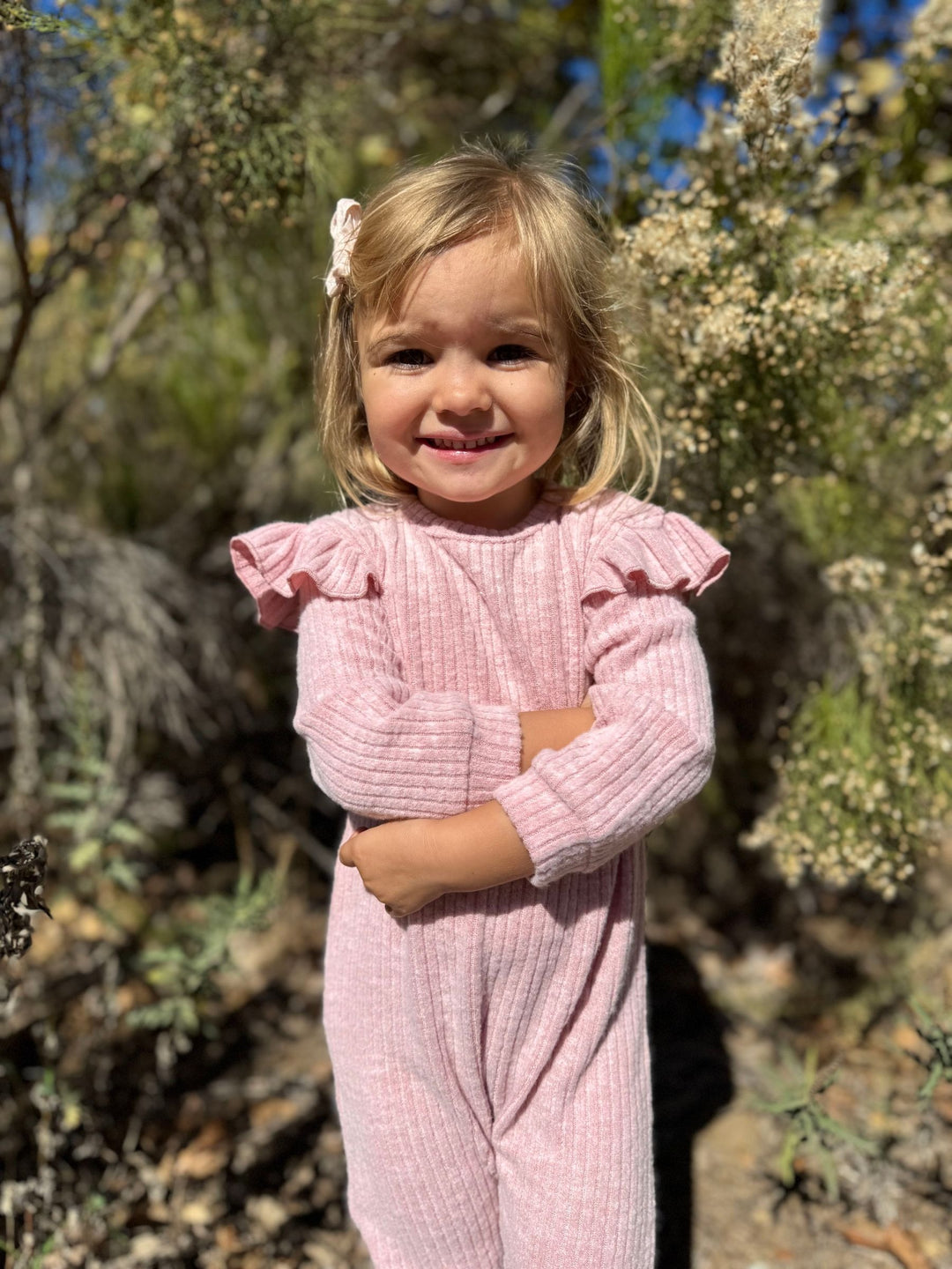 Vignette Noelle Romper (Rose)