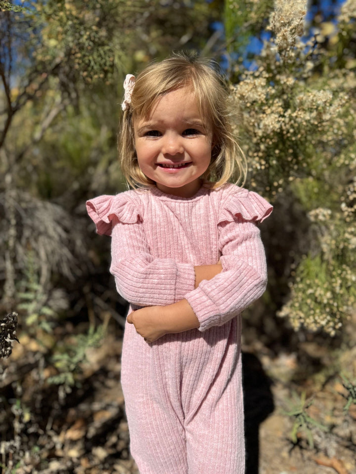 Vignette Noelle Romper (Rose)