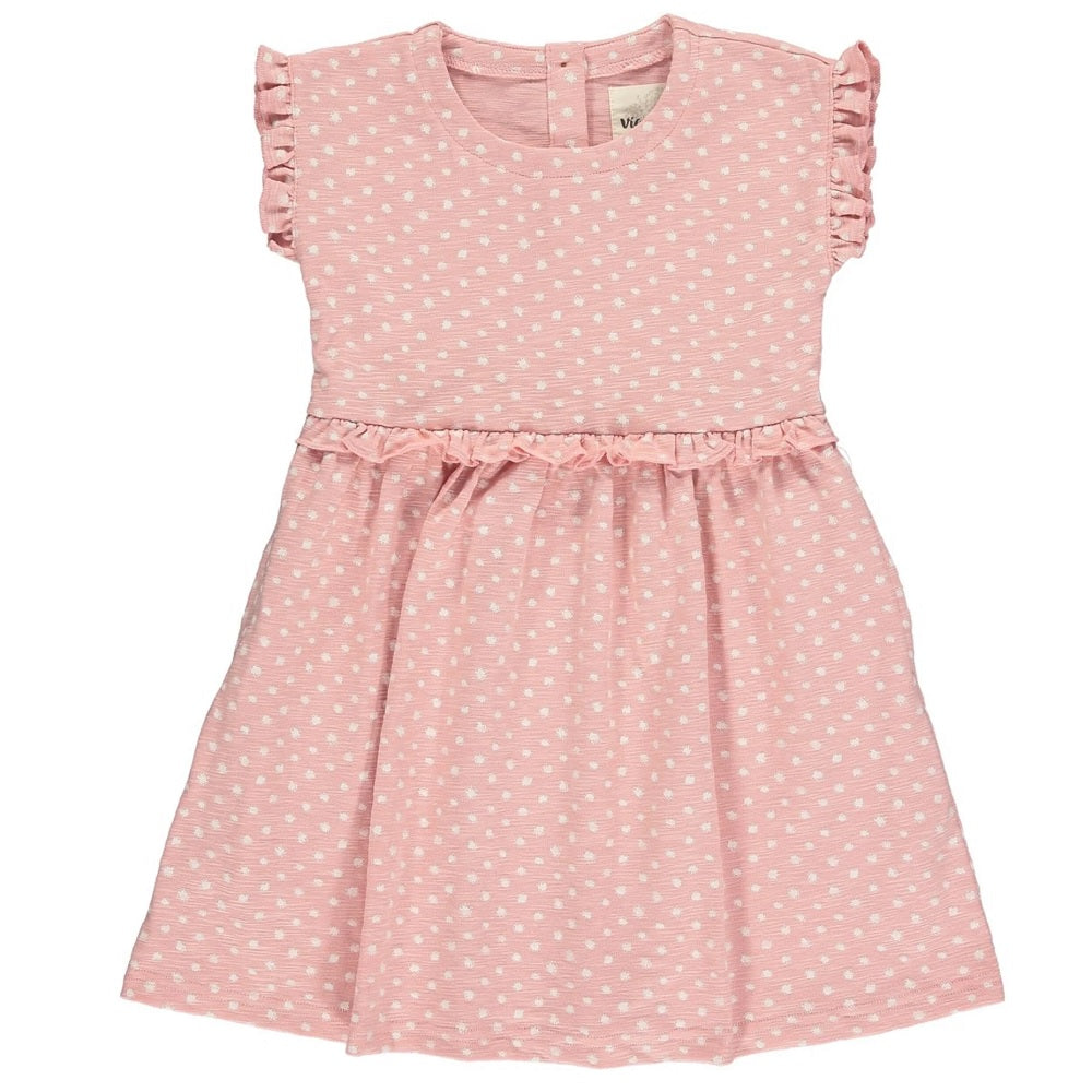 Vignette Gemma Dress (Pink)-Apparel-Vignette--babyandme.ca