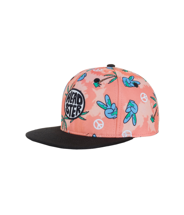 Headster Kids World Peace Peaches Snapback