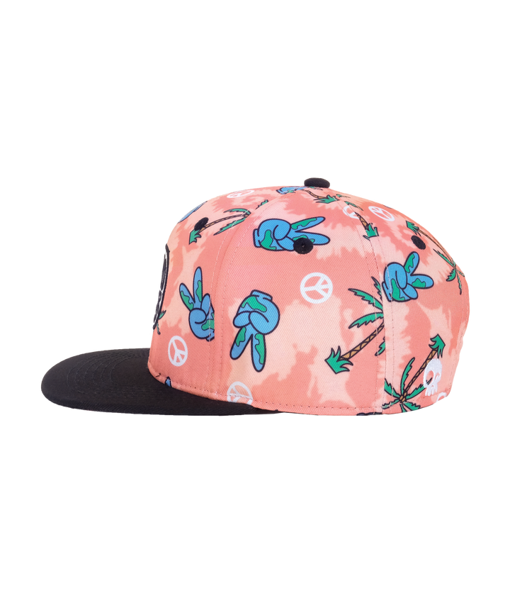 Headster Kids World Peace Peaches Snapback