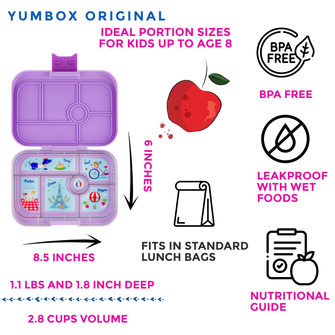 Yumbox Original (Lulu Purple)-Feeding-Yumbox-023151 LUP-babyandme.ca