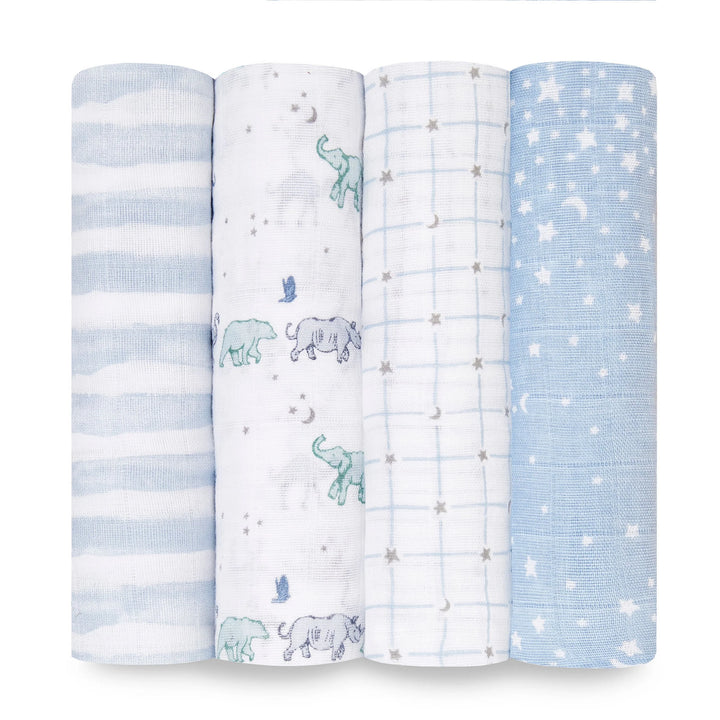 Aden + Anais Boutique Swaddle Set 4-Pack (Rising Star)
