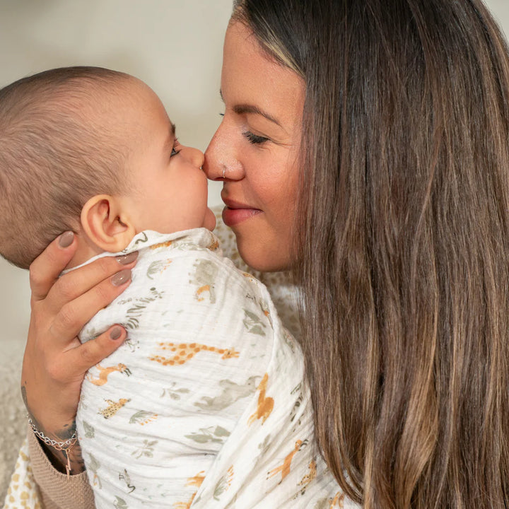 Aden + Anais Essentials Swaddle Set 4-Pack (Giraffe Safari)