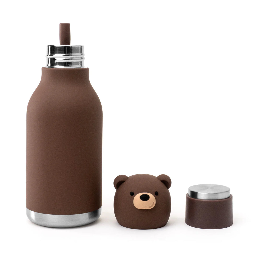 Asobu Bestie Bottle (Brown Bear)