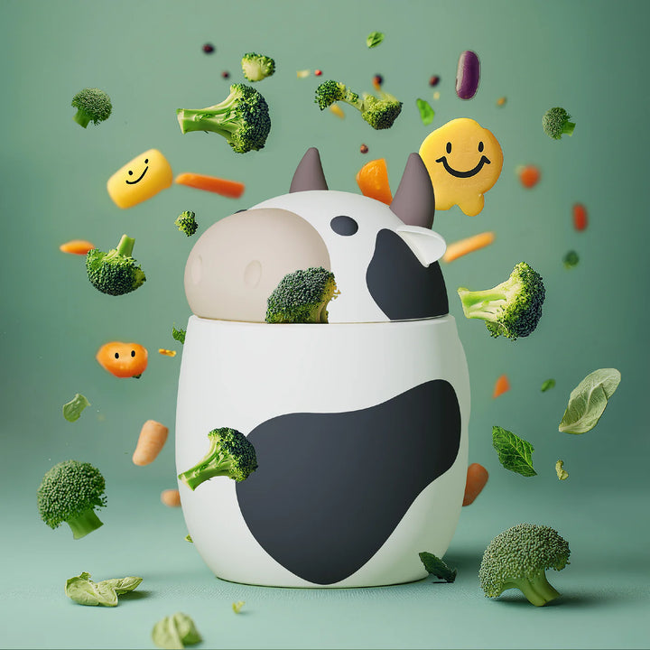 Asobu Bestie Foodie Food Jar (Cow)