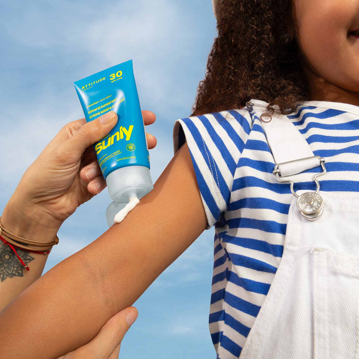 Attitude Sunly SPF 30 Kids Sunscreen Unscented (150g)