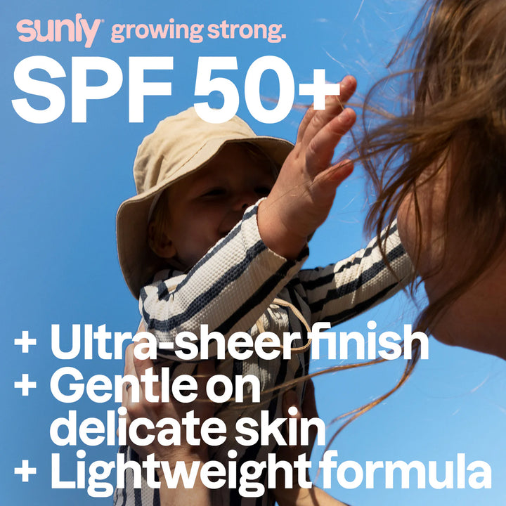 Attitude Sunly SPF 50 Baby Sunscreen Spray Unscented (85g)
