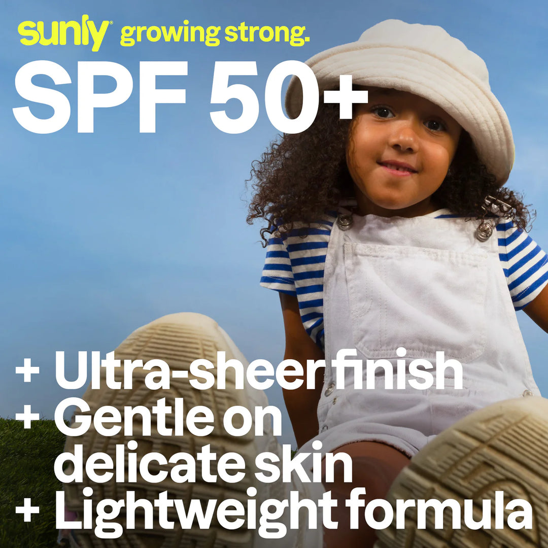 Attitude Sunly SPF 50 Kids Sunscreen Spray Unscented (85g)