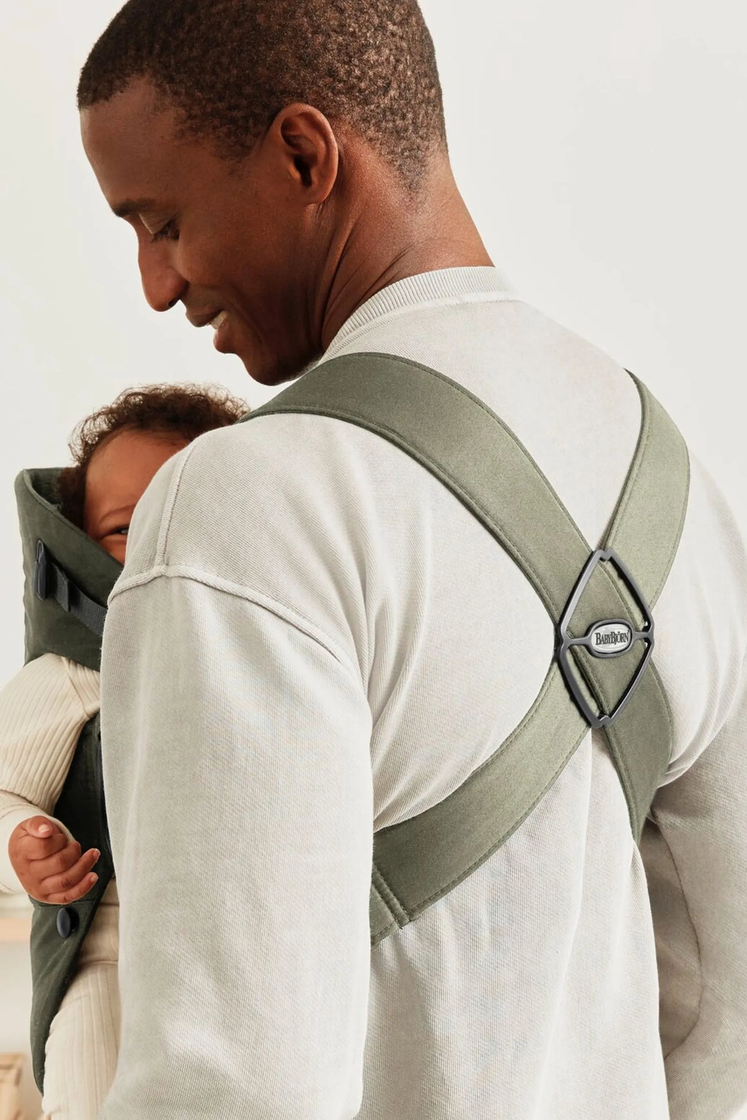 Baby carrier Mini cotone Dark Green BabyBjorn