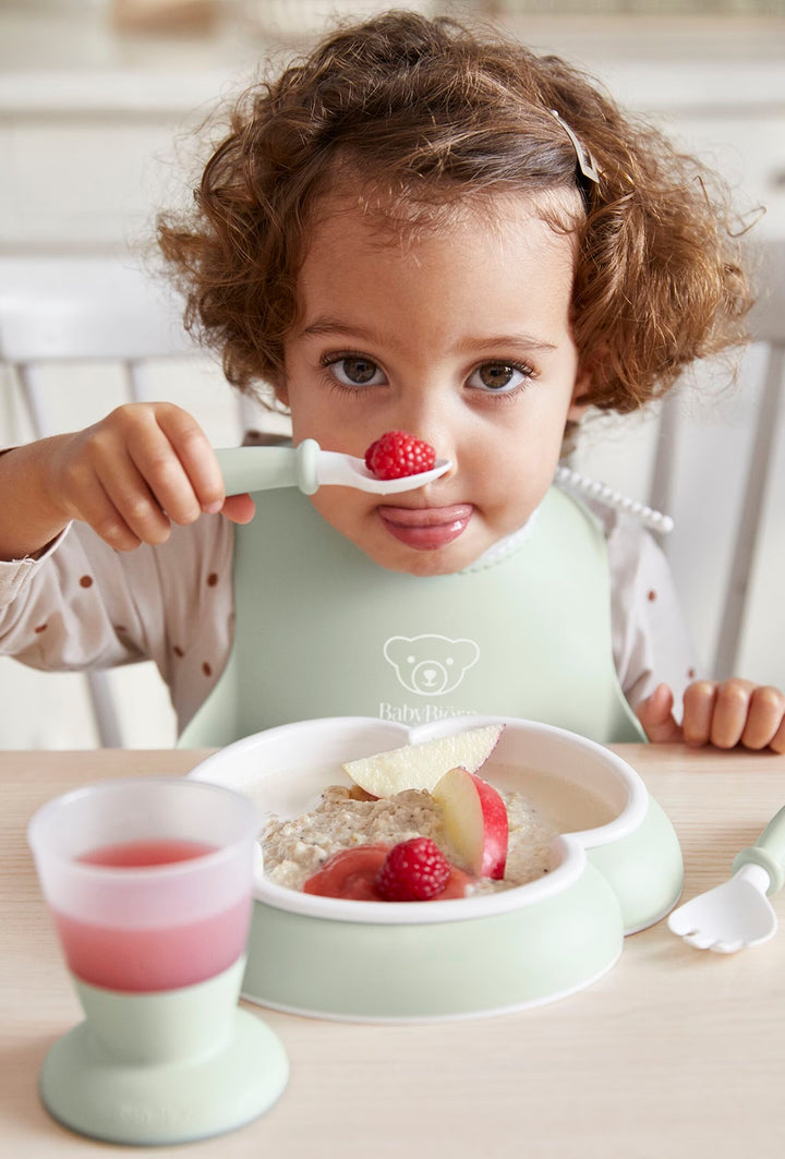 Baby Bjorn Baby Dinnerware Set 8 pcs (Powder Green)