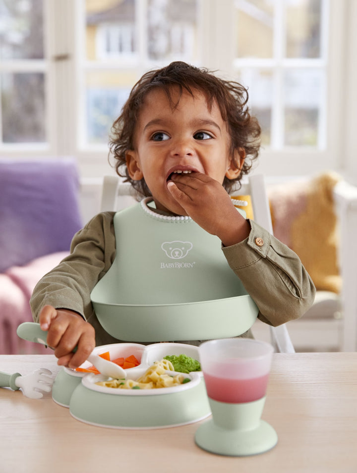 Baby Bjorn Baby Dinnerware Set 8 pcs (Powder Green)